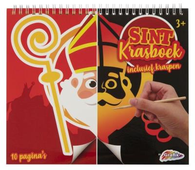 Opakowanie Scratchbook A4/10 z obrazkami świątecznymi