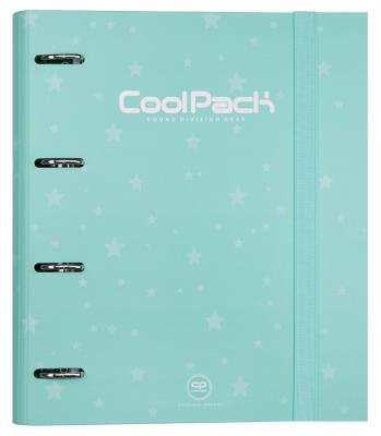 Segregator A4 4R Coolpack Pastel z kartkami miętowy. Wydawca: Patio. SmakLiter.pl Opakowanie Segregator A4 4R Coolpack Pastel z kartkami miętowy
