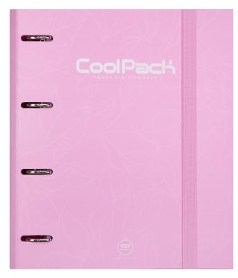 Segregator A4 4R Coolpack Pastel z kartkami różowy. Wydawca: Patio. SmakLiter.pl Opakowanie Segregator A4 4R Coolpack Pastel z kartkami różowy