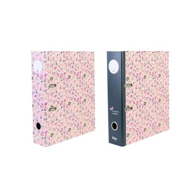 Opakowanie Segregator A4 8cm z dźwignią Flowers