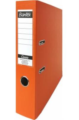 Segregator A4 Budget 7,5 cm pomarańczowy. Wydawca: HAMELIN BANTEX. SmakLiter.pl Opakowanie Segregator A4 Budget 7,5 cm pomarańczowy