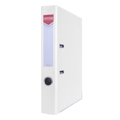 Segregator PP A4/55mm Officer z szyną Office Products biały. Wydawca: Office Products. SmakLiter.pl Opakowanie Segregator PP A4/55mm Officer z szyną Office Products biały