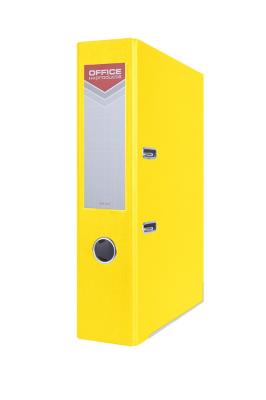 Opakowanie Segregator PP A4/75mm Officer z szyną Office Products żółty