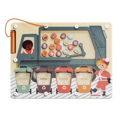 Opakowanie Segregowanie śmieci - układanka magnetyczna 36 mies.+ TOPBRIGHT