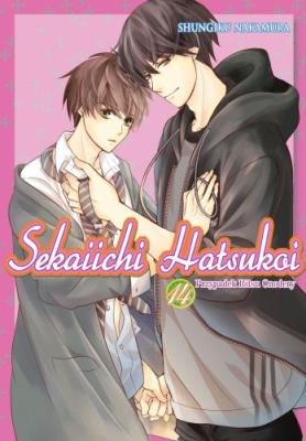 Okładka książki Sekaiichi Hatsukoi. Tom 14