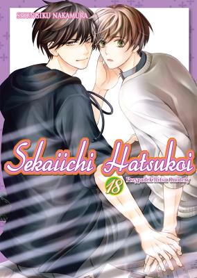 Sekaiichi Hatsukoi. Tom 18. Autor: Shungiku Nakamura. SmakLiter.pl Okładka książki Sekaiichi Hatsukoi. Tom 18
