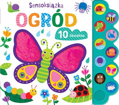 Okładka książki Sensoksiążka Ogród