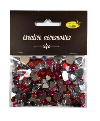 Opakowanie Serca akrylowe 23g