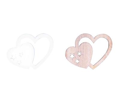 Opakowanie Serca dekoracja 2,5cm 12szt