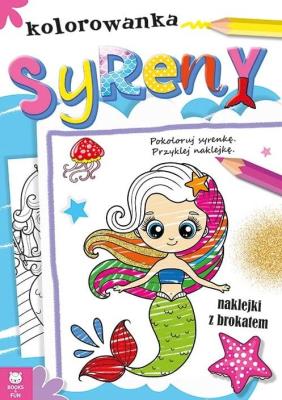 Okładka książki Seria z brokatem Syreny