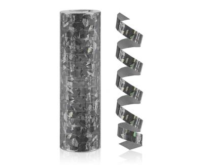 Opakowanie Serpentyna holograficzna czarna 4m 1szt