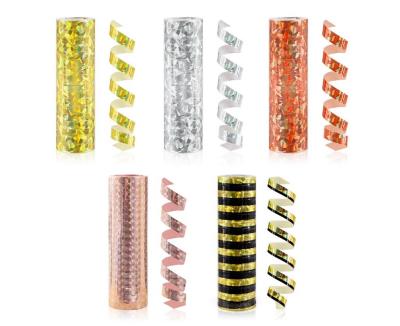 Opakowanie Serpentyny holograficzne Mix Karnawałowy 8szt