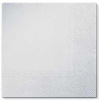 Opakowanie Serwertki Srebrne 33x33cm 20szt