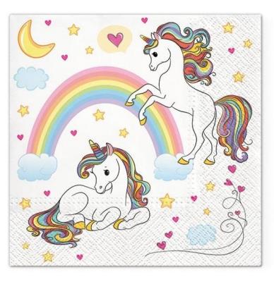 Opakowanie Serwertki Tęczowa zabawa 33x33cm 20szt