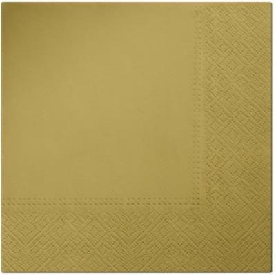 Opakowanie Serwertki Złote 33x33cm 20szt