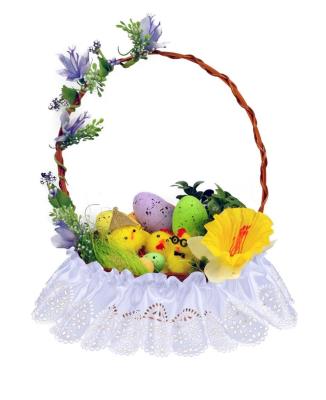 Opakowanie Serwetka atłasowa zdobaca koszyczek (D0906)