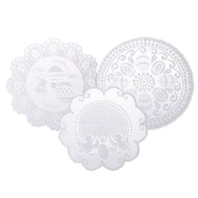 Serwetka na koszyczek z ażurowym wzorem. Wydawca: ARPEX. SmakLiter.pl Opakowanie Serwetka na koszyczek z ażurowym wzorem