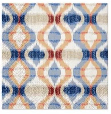 Opakowanie Serwetki African Vibe pomarańczowe 33x33cm 20szt