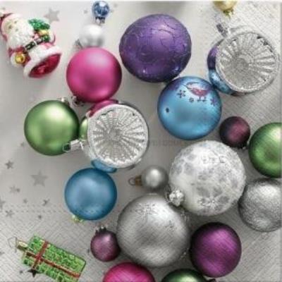 Opakowanie Serwetki Bomki choinkowe 33x33cm 20szt