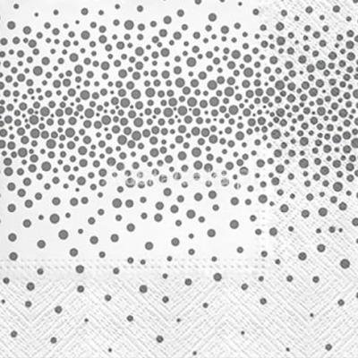 Opakowanie Serwetki Confetti /silver/ SDL098208