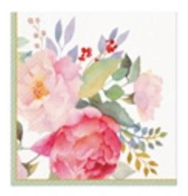 Opakowanie Serwetki delikatny bukiet 33x33cm 20szt