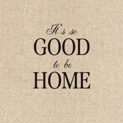 Opakowanie Serwetki Dobrze być w domu 33x33cm 20szt