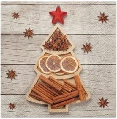 Opakowanie Serwetki Drzewko przypraw 33x33cm 20szt