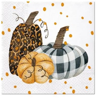 Opakowanie Serwetki Dynie 33x33cm 20szt