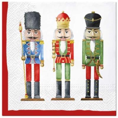 Opakowanie Serwetki Dziadek do orzechów 33x33cm 20szt