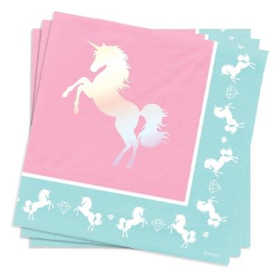 Opakowanie Serwetki - Jednorożec 33x33cm 20szt