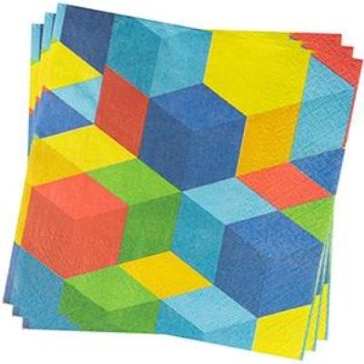 Opakowanie Serwetki Klocki 33x33cm 20szt