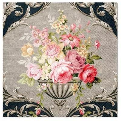 Opakowanie Serwetki Królewski bukiet 33x33cm 20szt