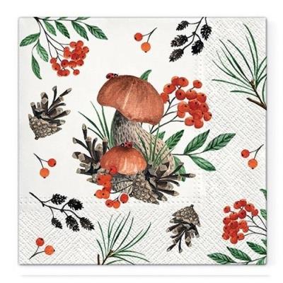 Opakowanie Serwetki Leśna flora 33x33cm 20szt