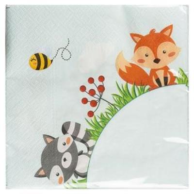 Opakowanie Serwetki Leśne zwierzątka 20szt