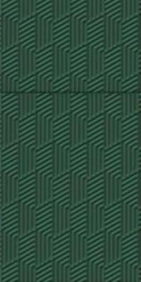 Opakowanie Serwetki na sztućce ciemnozielone 40x40cm 16szt