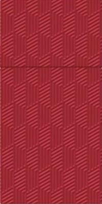 Opakowanie Serwetki na sztućce czerwone 40x40cm 16szt