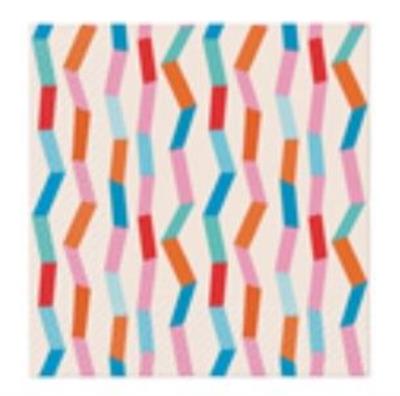 Opakowanie Serwetki Niegrzeczne zygzaki 33x33cm 20szt