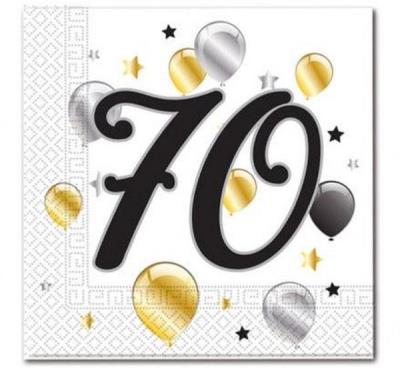 Opakowanie Serwetki papierowe Balloons 70 33 x33cm 20szt