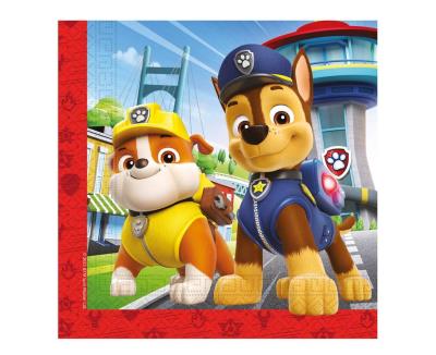Opakowanie Serwetki papierowe Paw Patrol 33x33cm 20szt