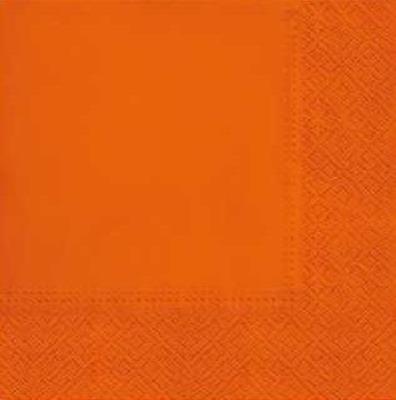 Opakowanie Serwetki Pomarańczowe 33cmx33cm 20szt
