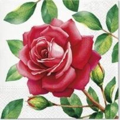 Opakowanie Serwetki Róża 33x33cm 20szt