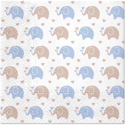 Opakowanie Serwetki Słoniki 33x33cm 20szt