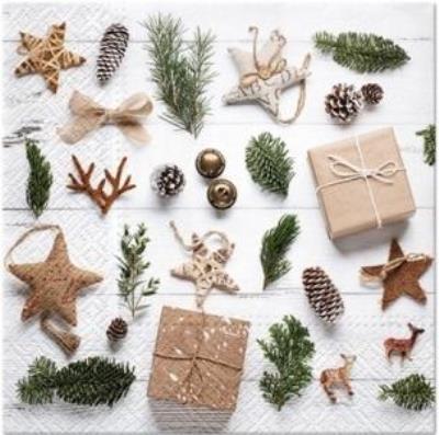 Opakowanie Serwetki Święta 33x33cm 20szt