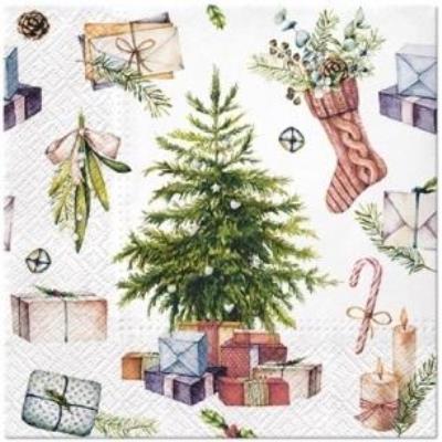Opakowanie Serwetki Święta w domu 33x33cm 20szt