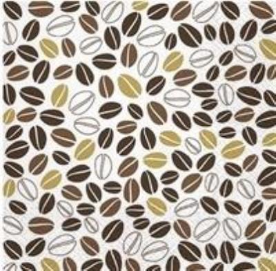 Opakowanie Serwetki zapachowe Ziarenka kawy 33cmx33cm 20szt