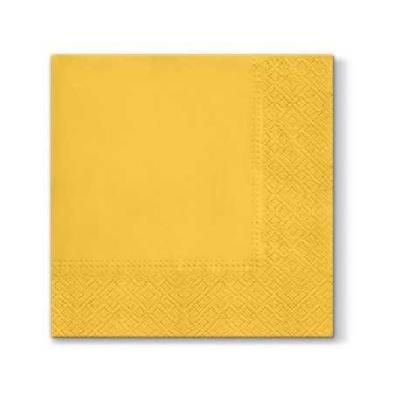Opakowanie Serwetki Żółte 33x33cm 20szt