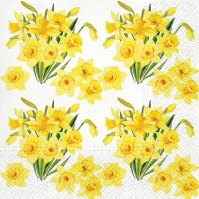 Opakowanie Serwetki Żonkile 33x33cm 20szt