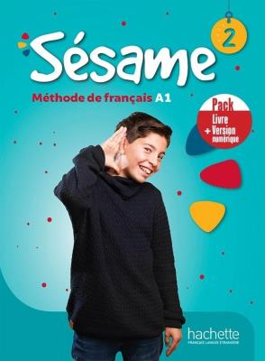 Sesame 2 A1 podręcznik + online. Autor: Denisot Hugues, Marianne Capouet. SmakLiter.pl Okładka książki Sesame 2 A1 podręcznik + online