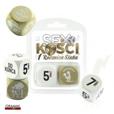 Opakowanie Sex kości białe - 1 rocznica ślubu