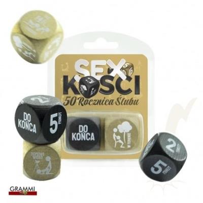 Opakowanie Sex kości złote - 50 rocznica ślubu